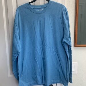 Carhartt Men's Sky Blue Long Sleeve Tee